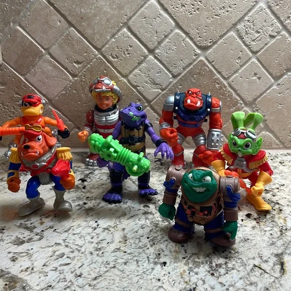 Figurine PVC Bucky O'Hare: Dead-Eye Duck Par Hasbro, 10cm, De 1991